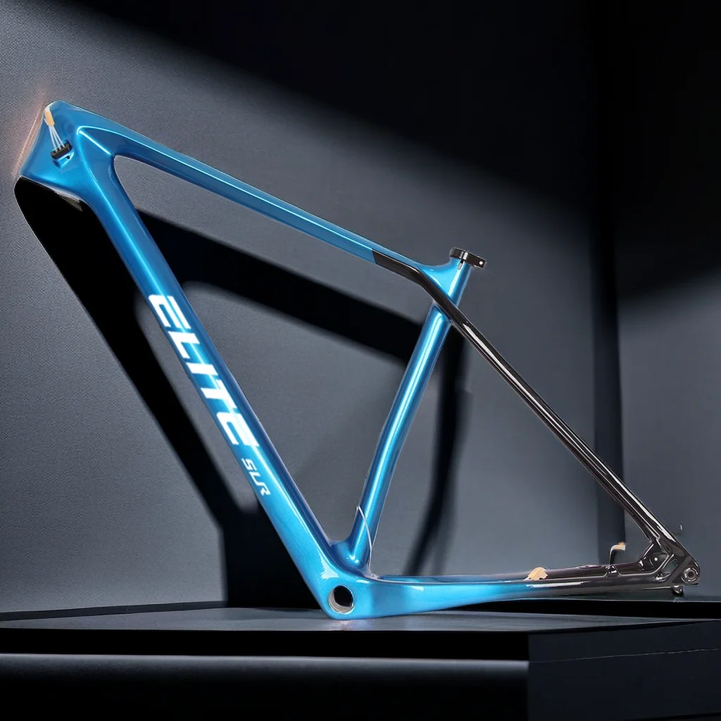 

Полностью карбоновая рама MTB ELITE, BSA, усиление 148x12 мм, 29 велосипедных деталей, 26-дюймовая рама, горный велосипед на заказ