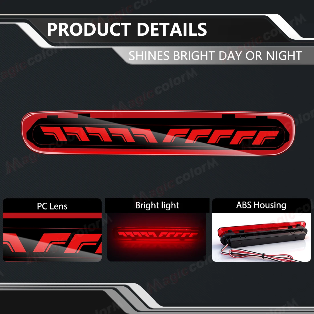 1 قطعة LED عالية الفرامل ضوء لتويوتا هايلكس فيجو 2005 2006 2007 2008 2009 2010 2011 2012 2013 2014 LED سيارة المصد الخلفي مصباح 12 فولت