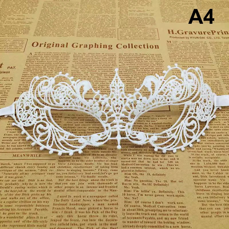 〔CC〕|Sexy Lace Eye Mask Women Masquerade Halloween Party Cosplay Eye Patch Boudoir Photo Prop
