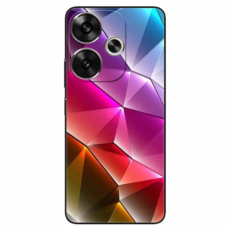 샤오미 레드미 13 4G 5G 케이스, 레드미13 4G 폰 케이스용 귀여운 고양이 TPU 소프트 실리콘 충격 방지 커버