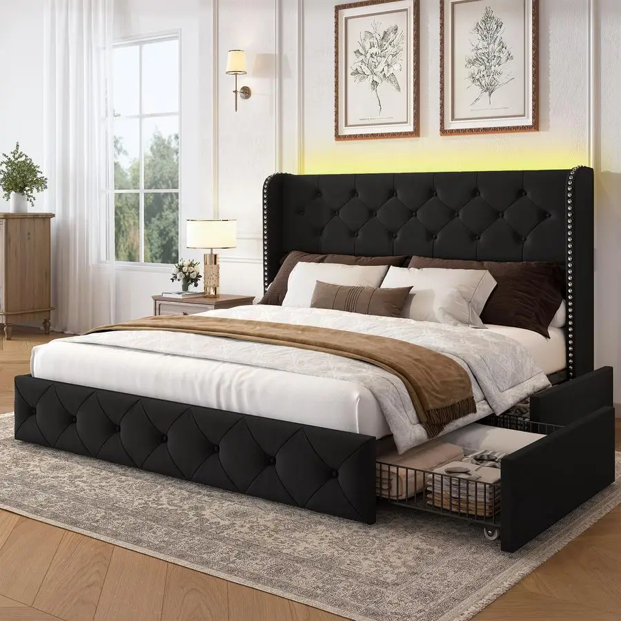 Queen Size Bed Fram…