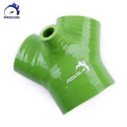 SPEED&COOL For 1998-2005 Audi A6 C5 4B S4 B5 Allroad 2.7T Silicone Radiator Throttle Body Hose Air Intake Boot Pipe Kit