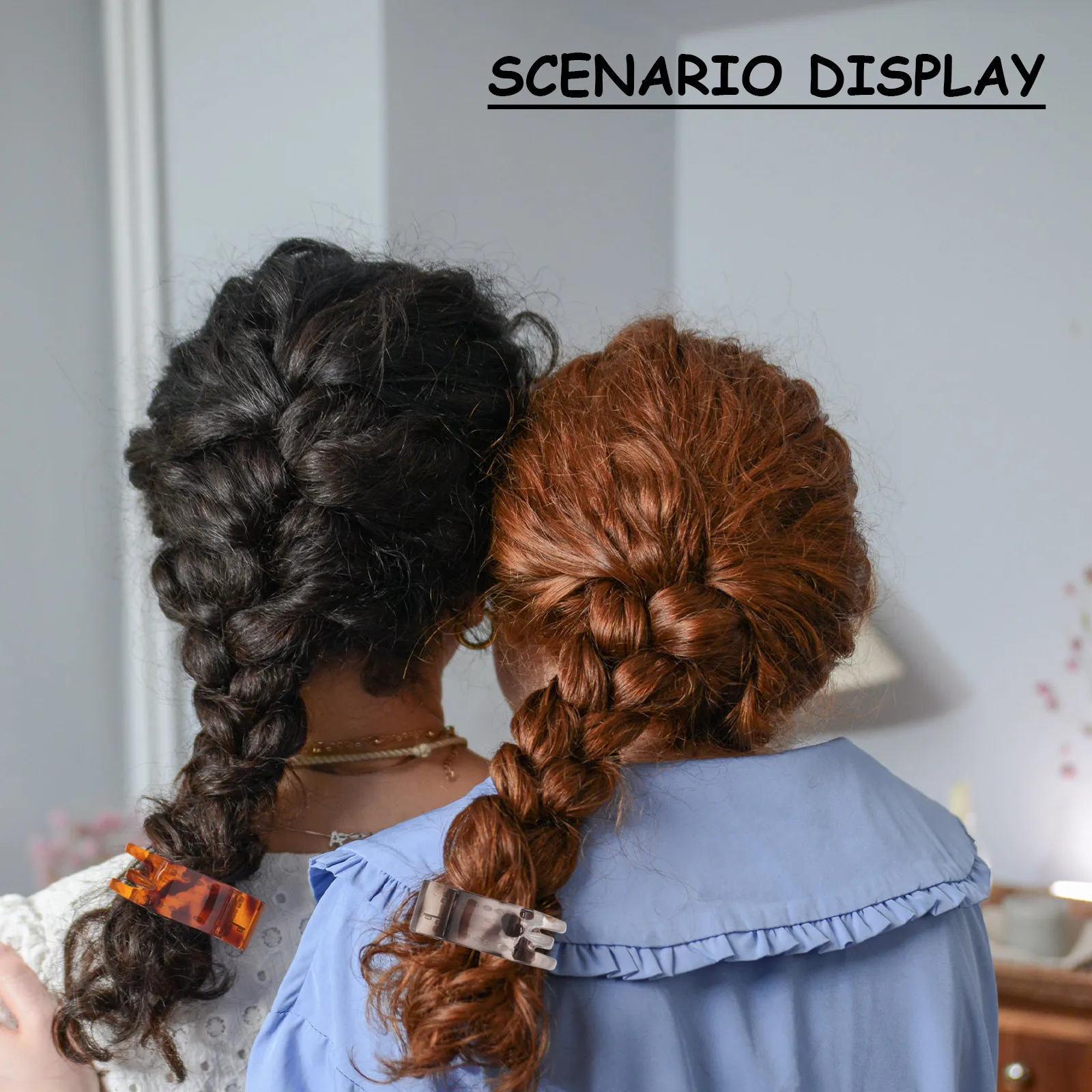 3Pcs High Ponytail Hair Clips Two Tooth Claw Clips Secure Grip Bun Hair Accessories for Women Girls Barrettes for Women