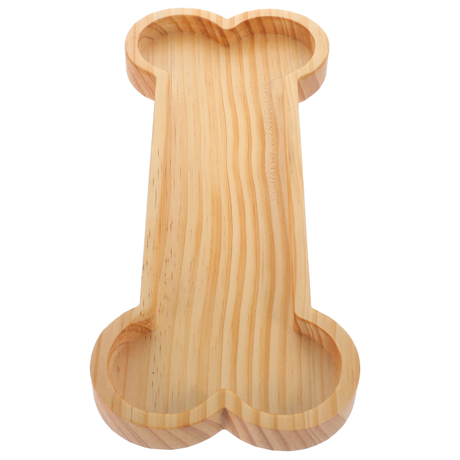 Bone Tray Multi-use Wood Plate Food Serving Bread Pan Fruits Dessert Holder Snack Severing Dish