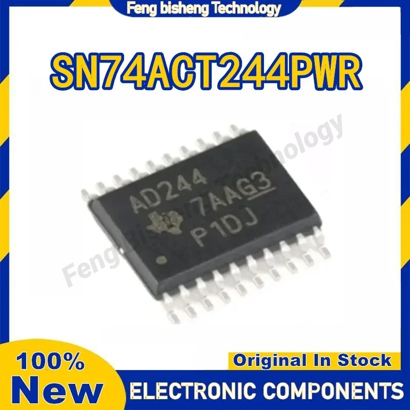 10PCS SN74ACT244PWR SN74 SN74ACT SN74ACT244 74 74ACT 74ACT244 74ACT244PWR TSSOP20 IC 100% 새 원본 재고 있음
