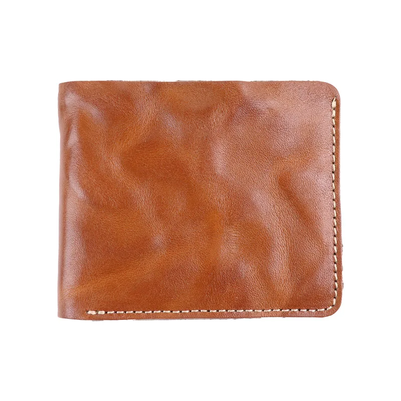 

Мужские кошельки Mendy из восковой кожи, кошельки из воловьей кожи для женщин, ретро и нишевый чехол для карт, свободная сменная обложка для банковских карт, маленький кошелек