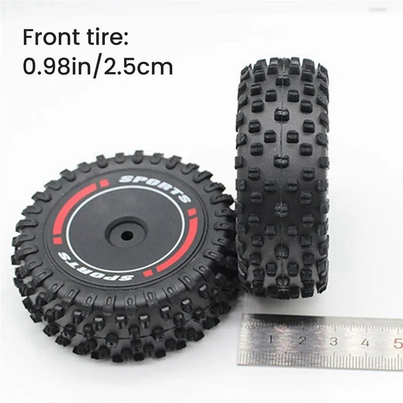 Pièces de rechange de voiture B78B-RC, accessoires de moyeu de pneu pour Wltoys 1/12 124010 bricolage, pièces de mise à niveau de voiture RC