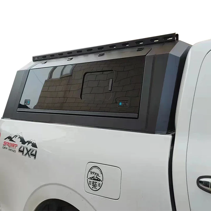 

Custom 4x4 Rainproof Carbon Steel Hardtop topper Camper pickup truck canopy for maxus t60 navara np300