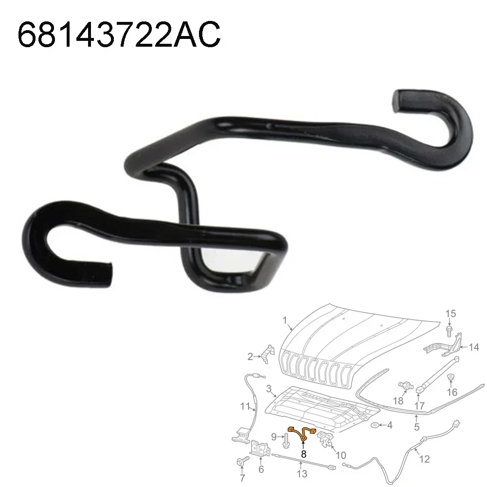 

Car Front Hood Latch Striker Hook 68143722AC For Jeep For CHEROKEE 2014-2017 Metal Auto Replacement Parts