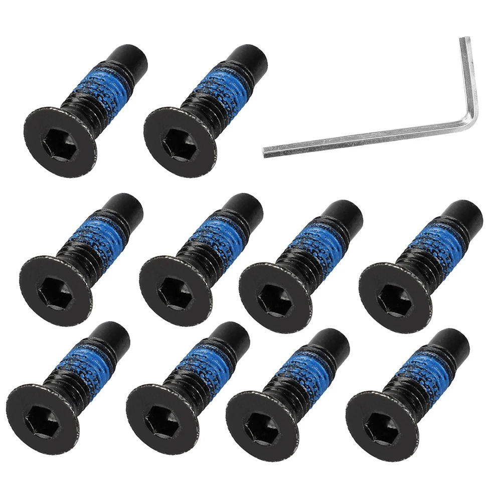 Black Forehead Screw Pack 10pcs for Ninebot For G30 for f30 Electric For Scooter Stainless Including Spanner Black