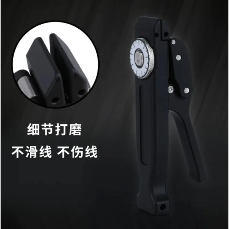 4-Tooth String Clamp for Badminton Tennis Racket Stringing, Professional Machine Starting Clamp Tool Accessory