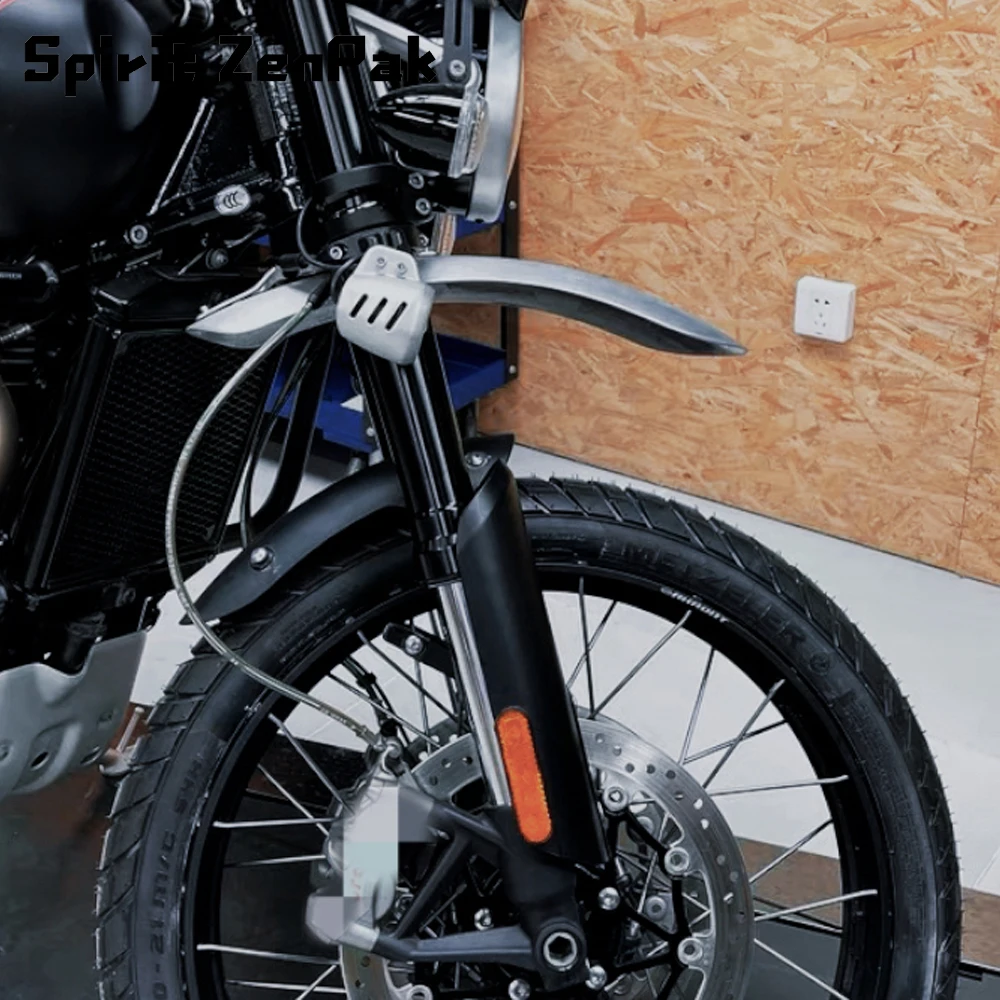 Motorcycle Accessories Front High Mounted Aluminum Fenders Fit Scrambler 1200X 24-25 Scrambler 1200XC 1200XE 19-25