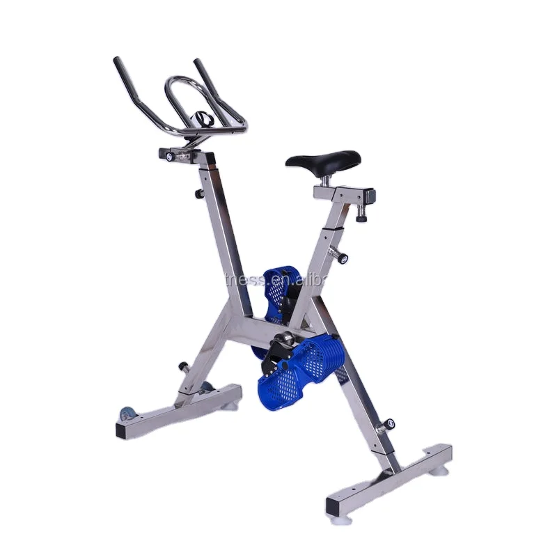 Hotel Resorts Fitness Stainless Steel Swimming Pool Rider Exercise Aqua Cycle Water Bike