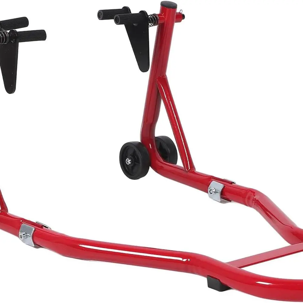 

Подставка для подъема переднего колеса — сверхмощная универсальная стальная подставка для маятника емкостью 600 фунтов для чистки, обслуживания, замены шин