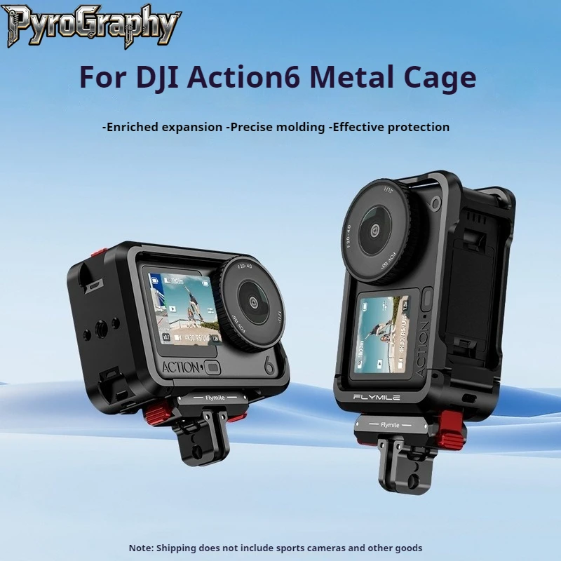 pyrography-osmo-action-6-ケージ-メタル保護ケース-スポーツカメラ拡張保護フレームアクセサリー-dji-osmo-action-6用
