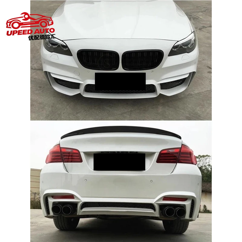Suitable for Body Kit BMW 5 Series F10 F18 11-17 Modified New Style M5 Front Rear Bumper Side Skirt Tail Throat Car Accessories view 4