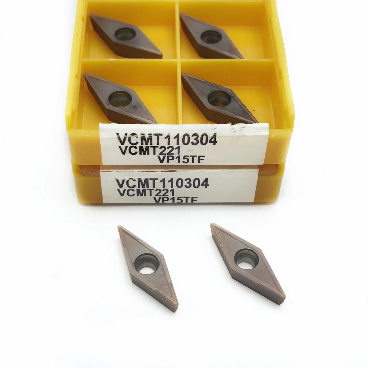 VCMT110304 UE6020 VP15TF High Quality Carbide Inserts Internal Turning Tool VCMT 110304 Metal Lathe Tool CNC Turning Insert