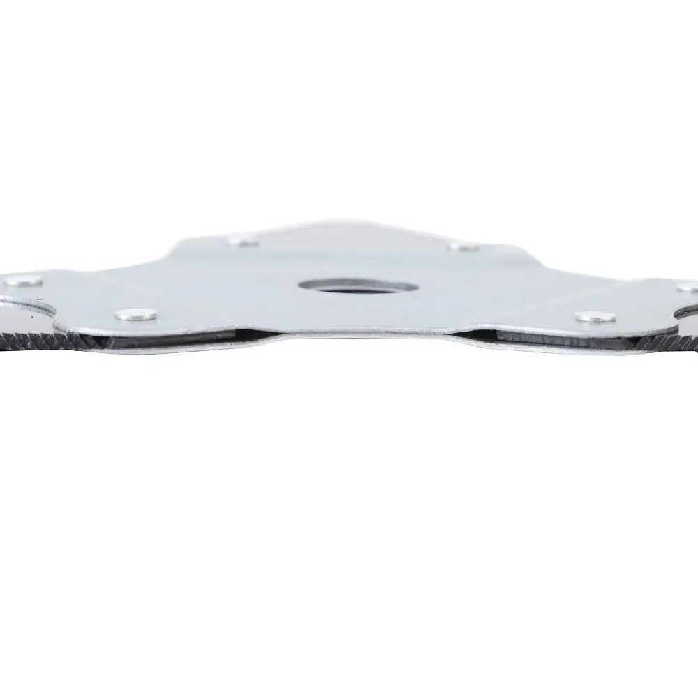 Manganese Steel Lawn Mower Blades Dual-use Triangular Shape Serrated Blades Serrated Edge Quenched Multi-purpose Blades