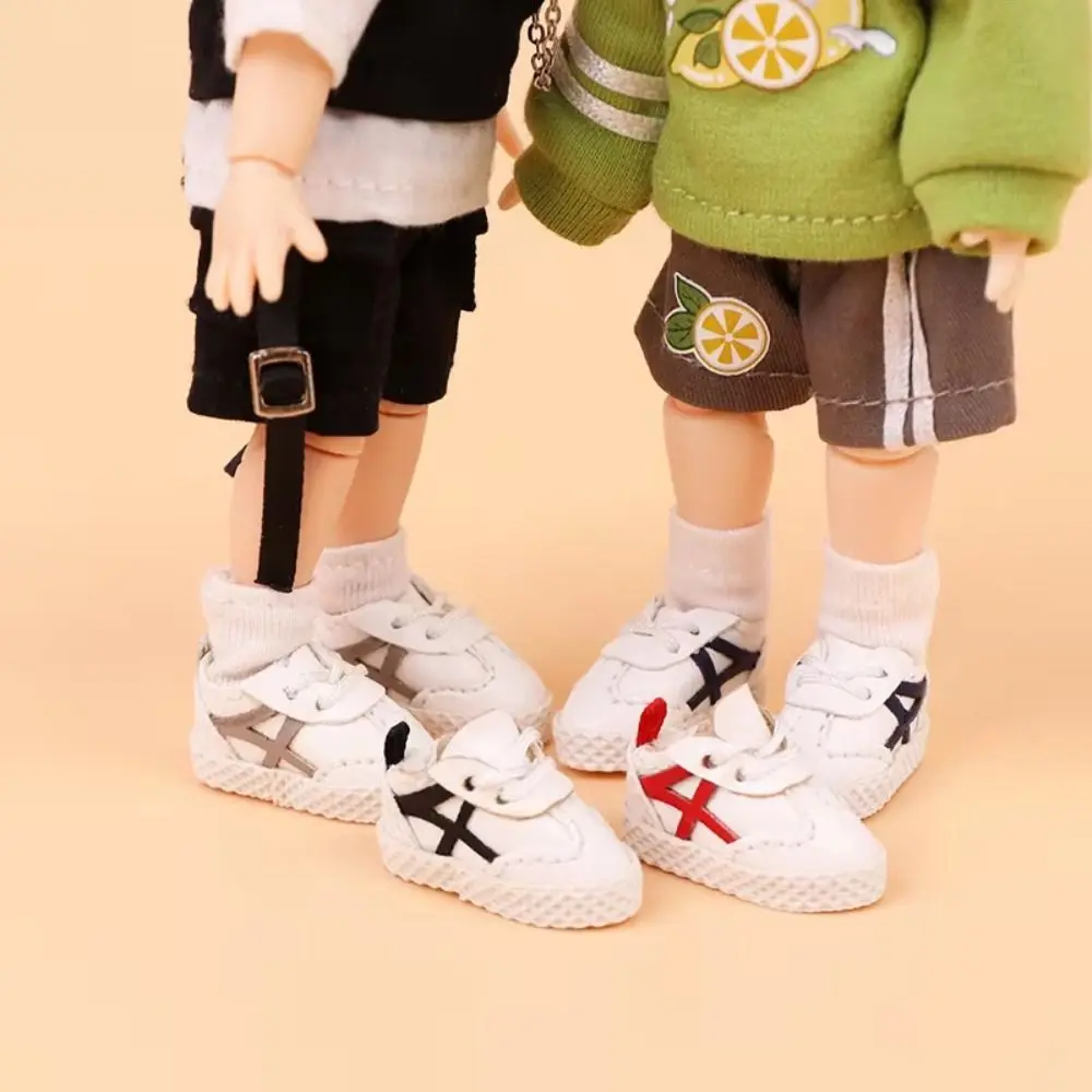

Dress Up Ob11 Shoes Cute Outfit Pretend Play Doll Running Shoes Handmade Casual Shoes Doll Volleyball Sneakers 1/12 Bjd Dol