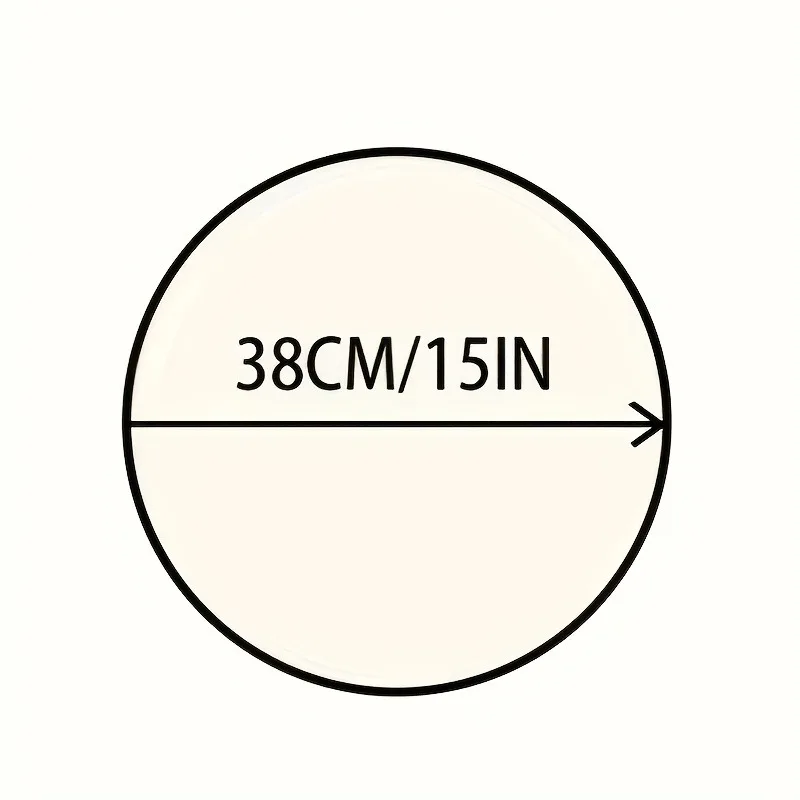 1/4/6/12pcs Jute Outer Ring Wave Woven Placemats, American Country Vintage Decorative Non-Slip Table Mats