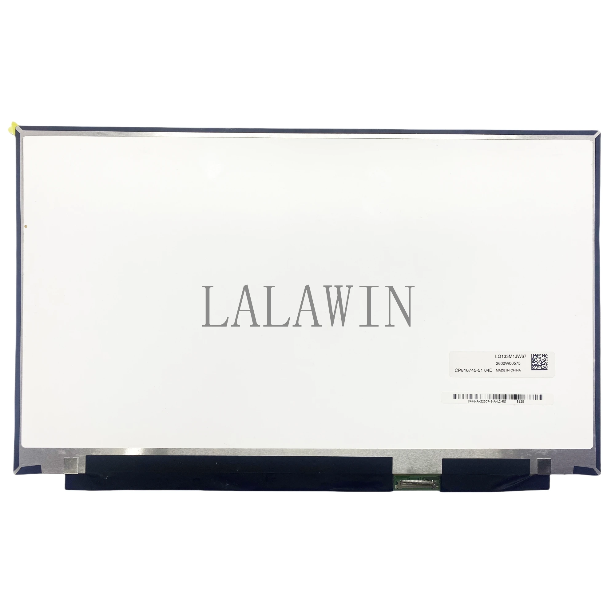 

LQ133M1JW67 Laptop LCD screen Panel Matrix 1920×1080 30 pins 13.3 inch