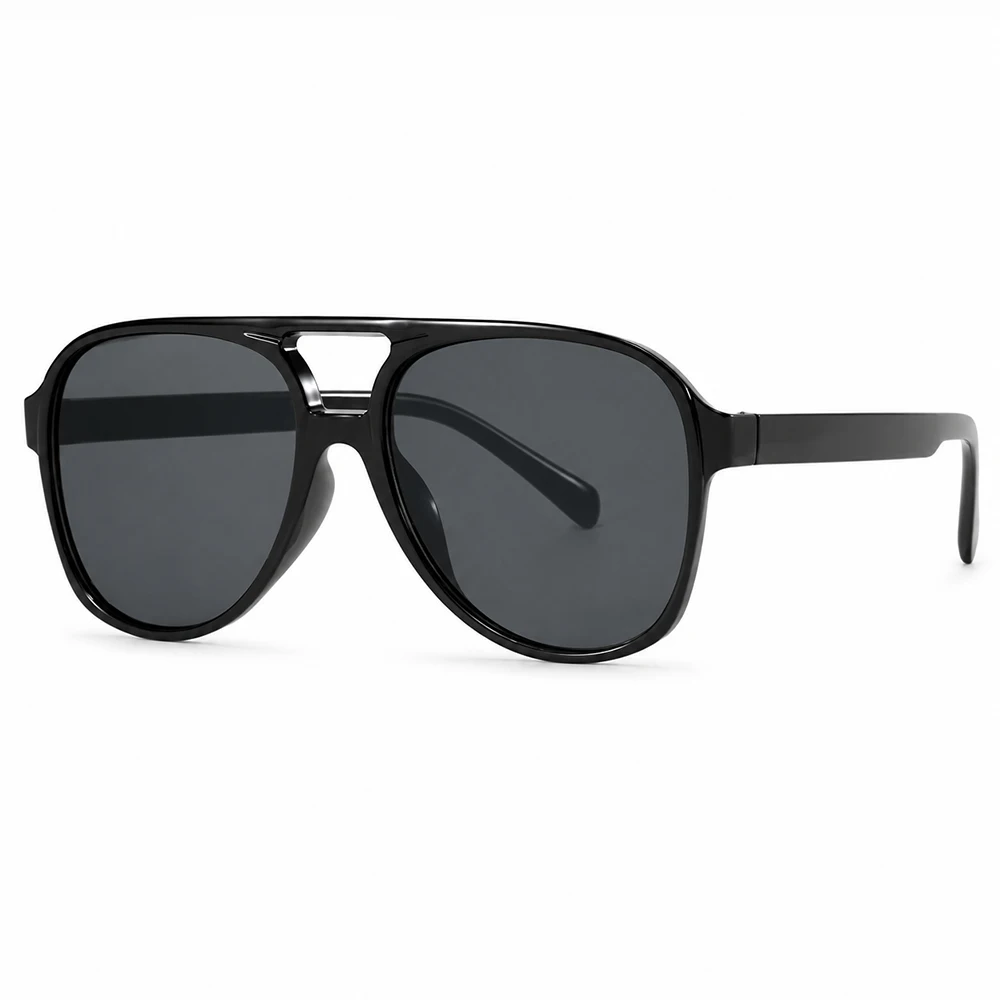 Vintage Übergroße Pilotensonnenbrille für Damen und Herren 70er Retro UV400-Schutz Klassischer Großer Rahmen Modische Fahrsonnenbrille – Detail 6