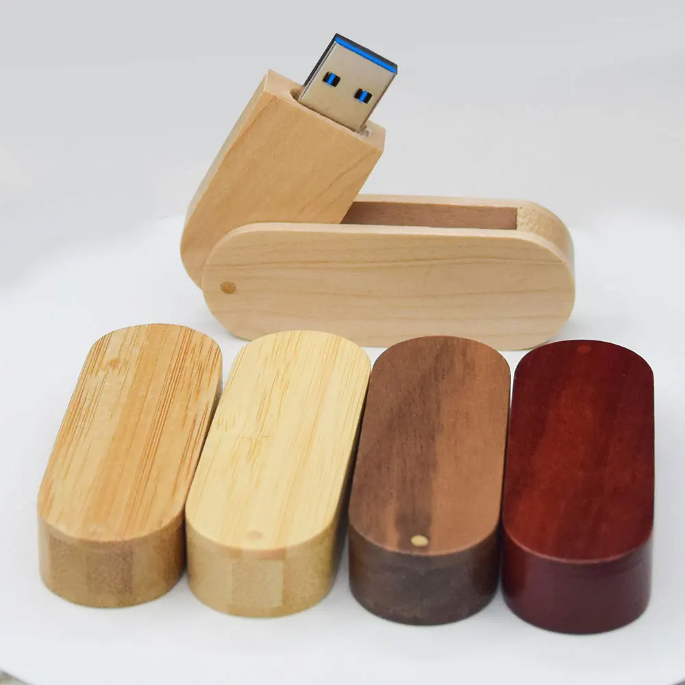 30 шт. USB 3.0 логотип индивидуальный вращающийся деревянный USB-флешка Pendrive Memory Stick Pen Drive 4 ГБ 16 ГБ 32 ГБ 64 ГБ внешний Stor