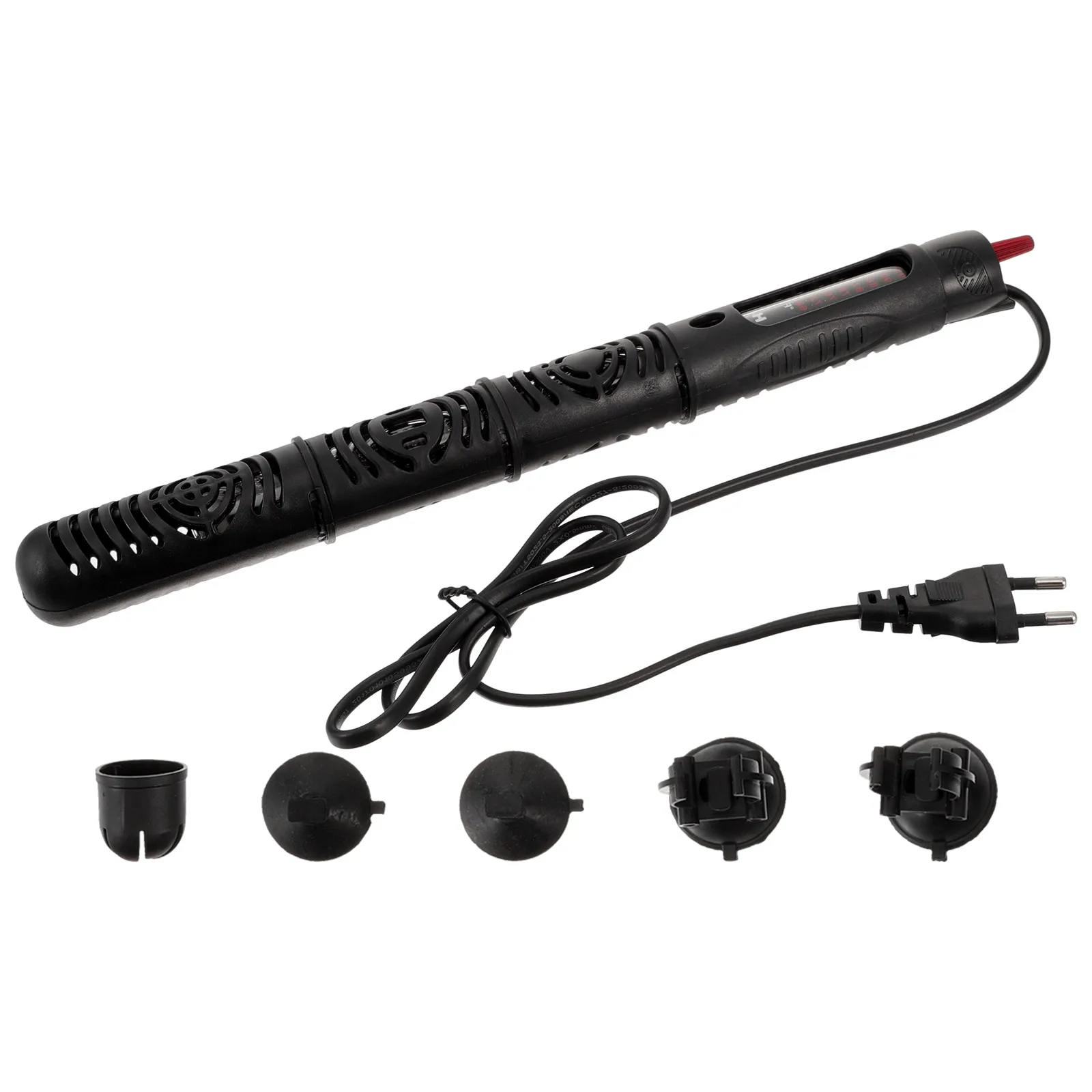 

1 Set Of Aquarium Heater Submersible Fish Tank Heating Rod Adjustable Temperature Controller Durable Glass Tube Fast Heating Eu