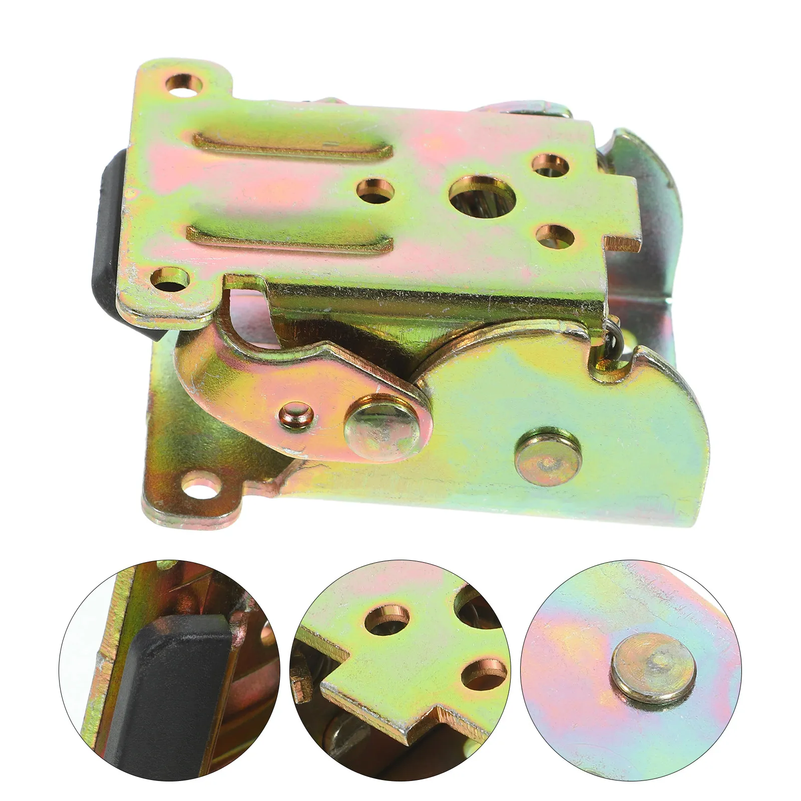 4Pcs 90 Degree Self-Locking Folding Table Leg Hinge Iron Galvanized Heavy Duty Space Saving Foldable Support Bracket for Kitchen