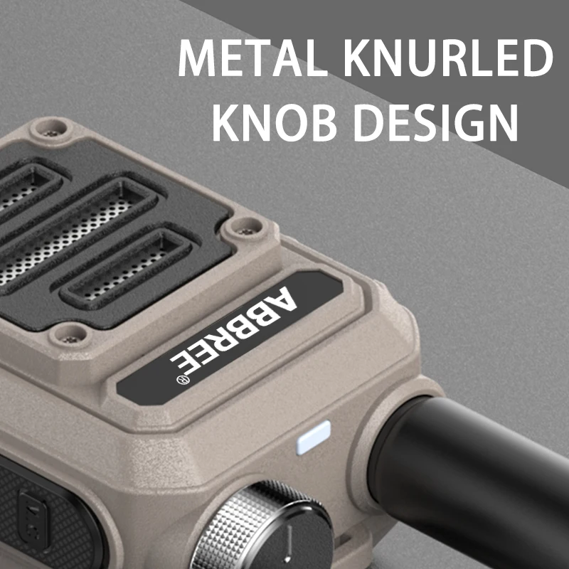 1/2 قطعة ABBREE AR-63 اسلكية تخاطب اللاسلكية نسخة تردد المحمولة UHF راديو Comunicador طويلة المدى للتخييم راديو لحم الخنزير #6