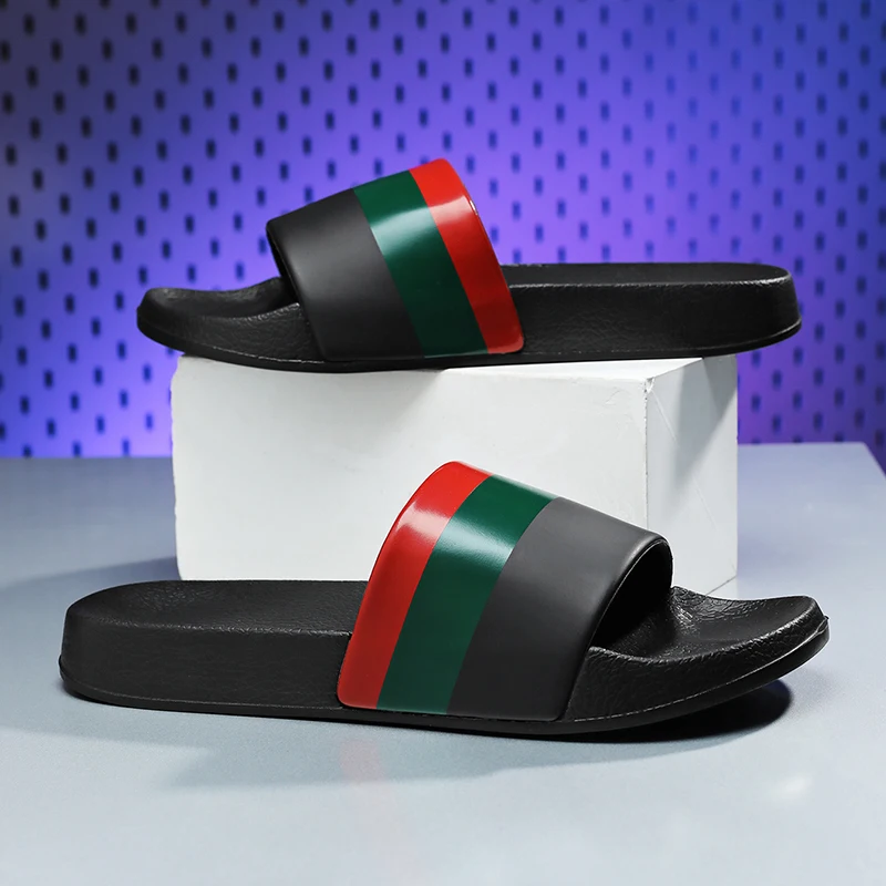 

Мужские тапочки, новые модные повседневные мужские сандалии большого размера на толстой подошве, легкие мужские шлепанцы для пешего туризма и прогулок