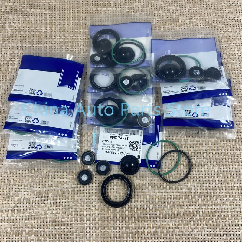 10Set High Pressure Ppump Repair Kit Seal 93174538 815049 24465785 For Opel Vauxhall Zafira Astra Vectra 2.2