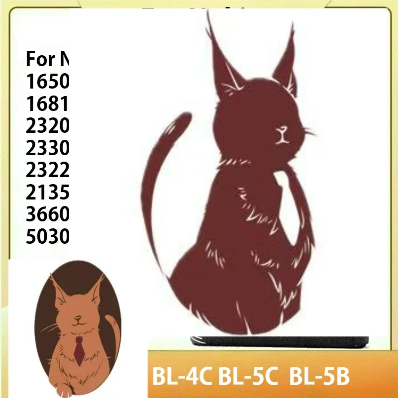 

BL-4C BL-5C BL-5B Battery For Nokia 1680 1650 1680c 1681c 1682c 2320c 2323c 2330c 2730c 2322c 2332c 2135E50 E60 3660 5132 5030