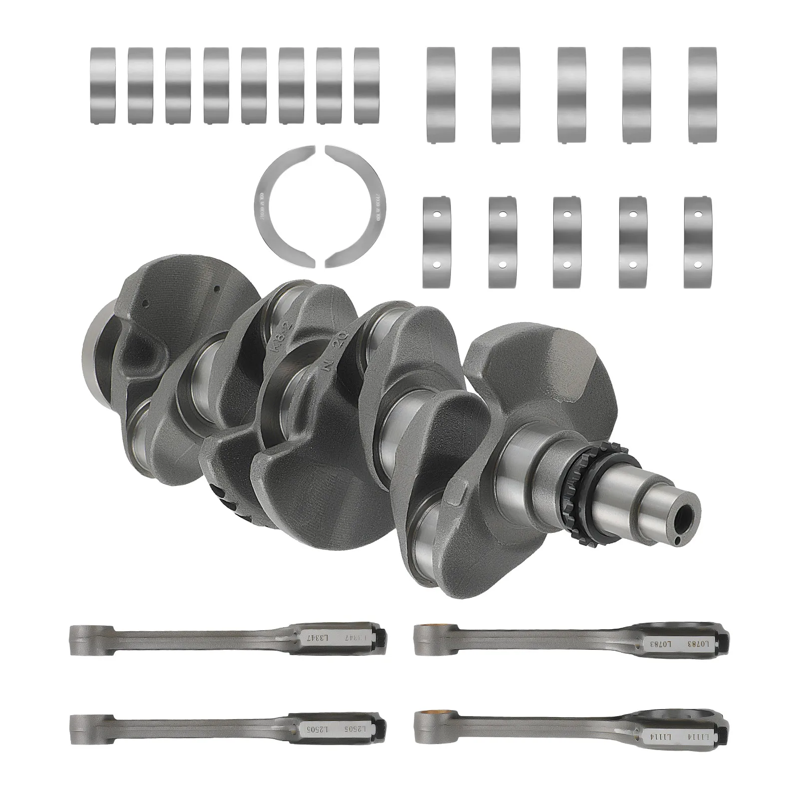 2.0L Engine Crankshaft w/ Rods Bearings Kit For HYUNDAI TUCSON KIA SOUL 14-19