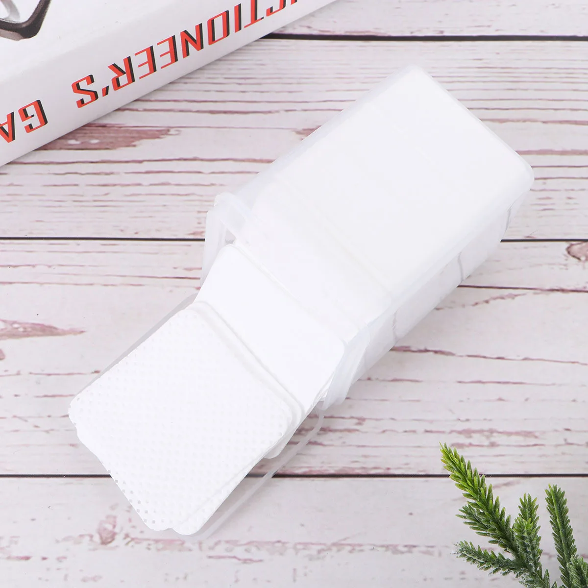 1 صندوق مزيل الصمغ وسادات قطنية قسط لينة آمنة للبشرة التنظيف العميق لأظافر الوجه وأدوات الزجاجة تفريغ ماكياج القطن مسح #6