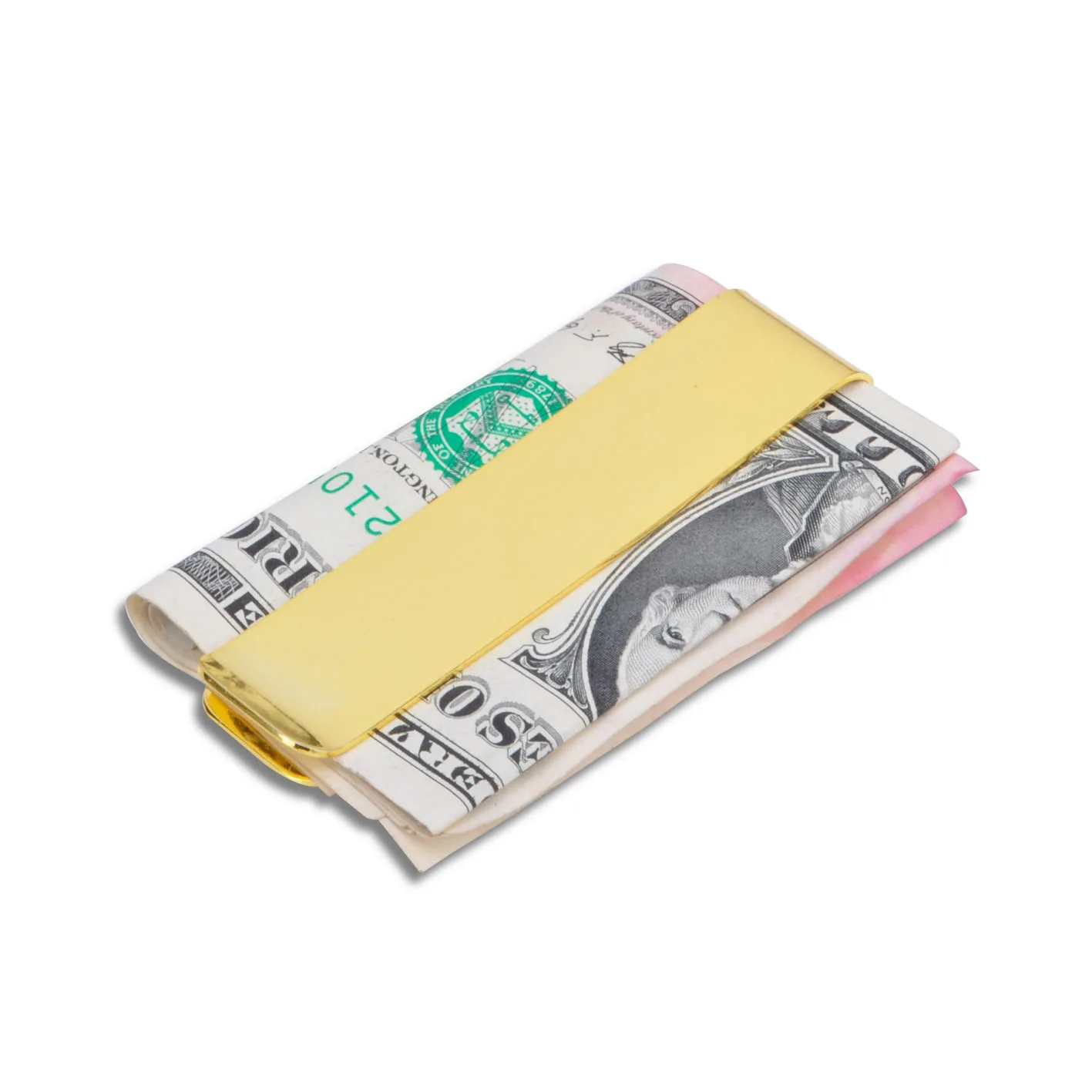 Высококачественный металлический зажим для денег из нержавеющей стали, модный простой серебряный держатель для долларов, кошелек для мужчин и женщин