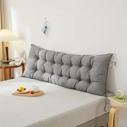 Cuscino triangolare per letto impermeabile cuscino per letto con schienale morbido con imbottitura lettura ampio schienale Daybed Comfort Rest cuscino in vita