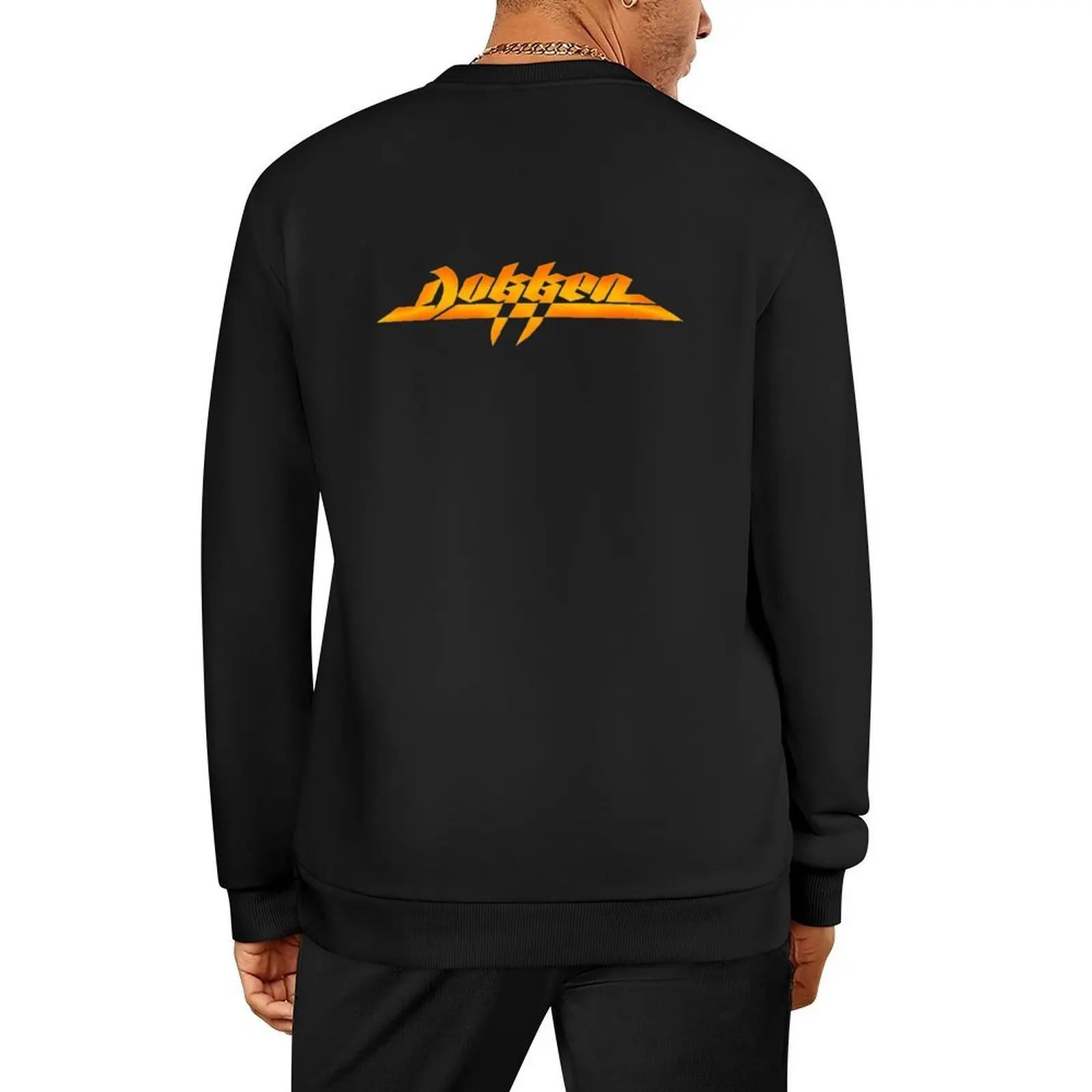 

Dokken-Logo Pullover mens clothing male clothes men's sweat-shirt autumn clothes hooded sweatshirt