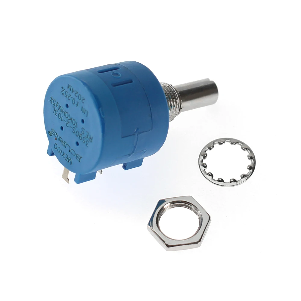 

1pcs 3590s-2-103l Potentiometer 3590s 10k 1k 2k 5k 20k 50k 100k Precision Multi-turn Potentiometer 10-turn Adjustable Resistance