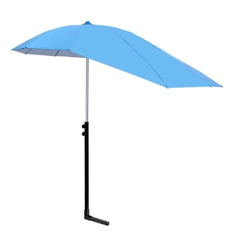 Outdoor half umbrella against the wall balcony parasol side rectangular garden terrace sun umbrella stall umbrella
