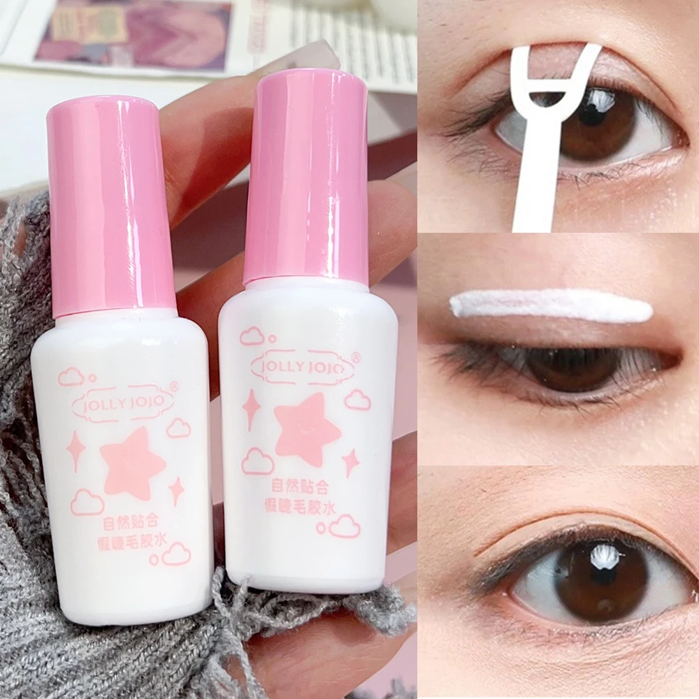 Colle Adhésive pour Faux-Cils, Imperméable, Transparente, Longue Durée, Douce, Outil d'Extension, Non Irritante, vaccage Rapide