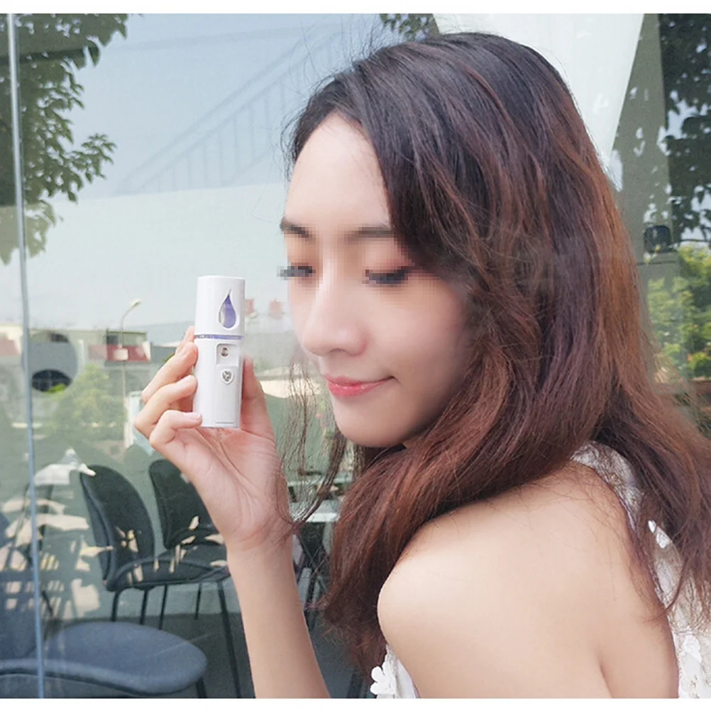 

Nano Sprayer USB Rechargeable 20ml Facial Mist Steamer Moisturizing Hydrating Portable Handheld Face Sprayer Facial Spray Mist