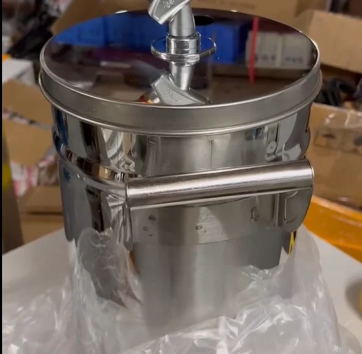 12L Fluidizing Hopper with Powder Coating for Test Equipment for Powder Spray Guns Painting Machine Type Production Line