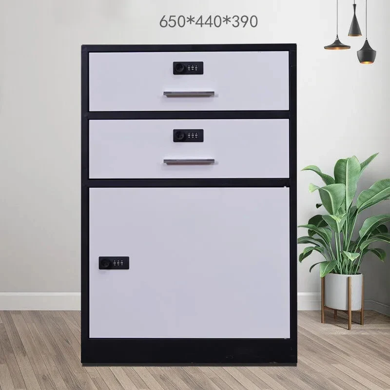 custom.Hot Sale Movable File Cabinet Data Storage Cabinet Nightstand Iron Cabinets Home Office Equipment