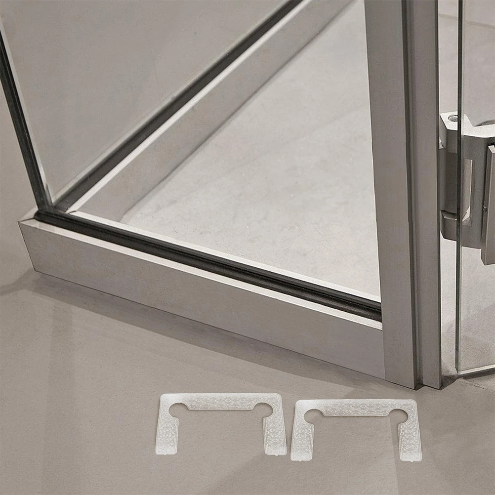 

20pcs Bathroom Gasket Repair Parts Clear Soft Rubber Hinge Pads For Shower Glass Door Anti-Slip Replacement Accessories