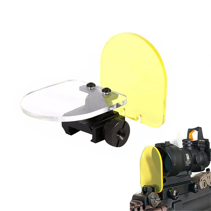 20mm Goggles Protector Rifle Airsoft Lens Guard Sight Scope Tactical Outdoor Tackle Holographic Glasses Eye Protection Accessory