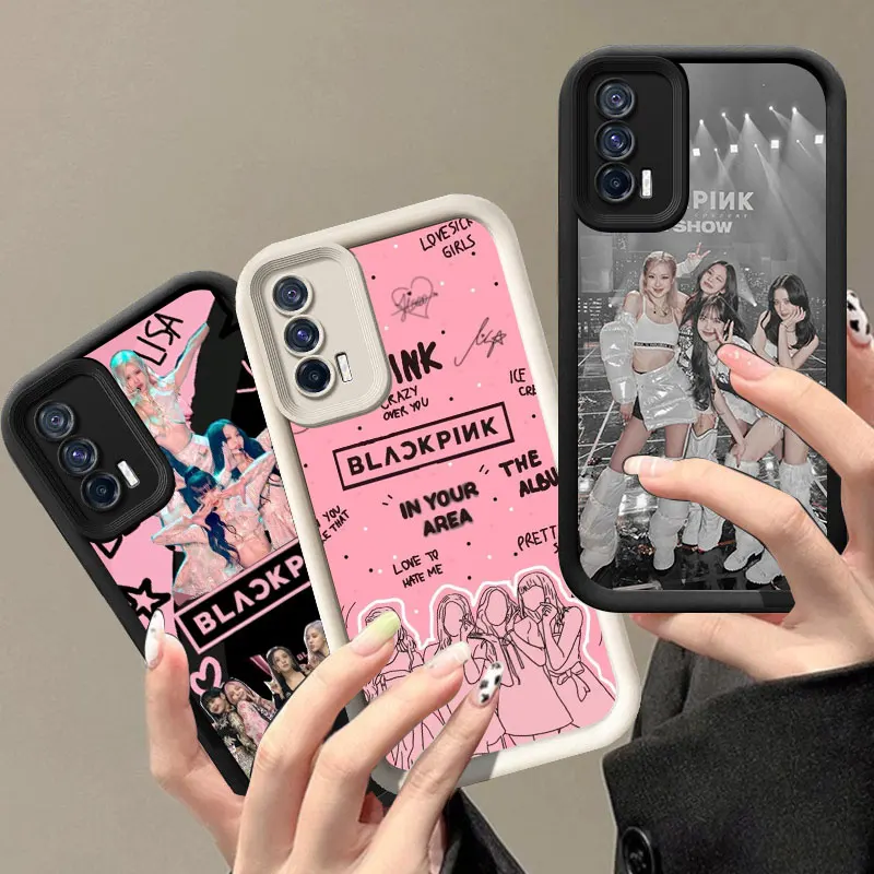 Kpop B-BlackPinks Girl Phone Case For VIVO V30 X80 X90 X100 Pro V29 V40 Y100 Y02 Y17 Y22 Y76 S Y03 Y21 Y27 Y28 Y35 Y36 Y72 Y78