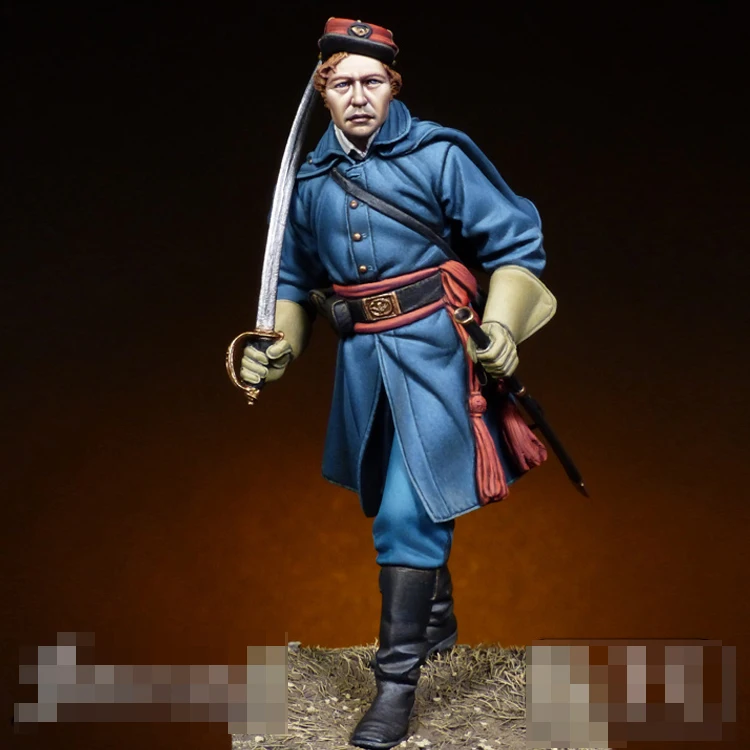 1/24 Officer, 5th New HampshireInf. Vol. Regiment, 1862, Resin Model figure GK, Unassembled and unpainted kit