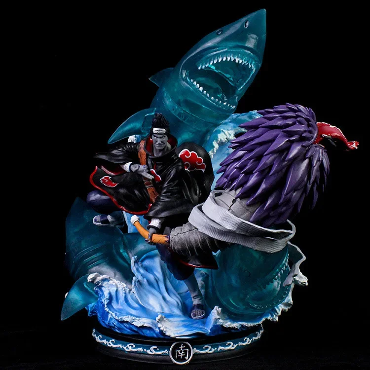 

36 см аниме Akatsuki Hoshigaki Kisame Battle Ver. Экшн-фигурка Gk из ПВХ, Коллекционная модель, детские игрушки, кукла