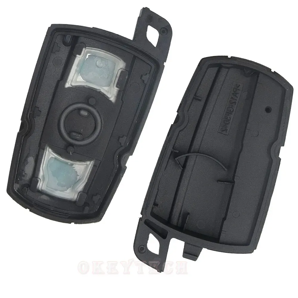 Telecomando Car Key Shell 3 buttonoketech Case Styling Cover Fob per BMW 1 3 5 6 Series E90 E91 E92 E60 E70 E71 E72 E82 E87 E88 E89